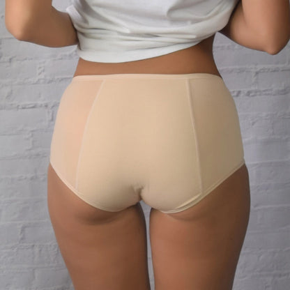 beige back